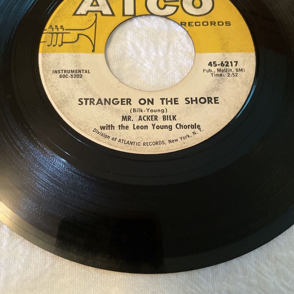 Mr. Acker Bilk Stranger On The Shore/Cielito Lindo 45RPM Atco Records 1962 - Picture 11 of 12